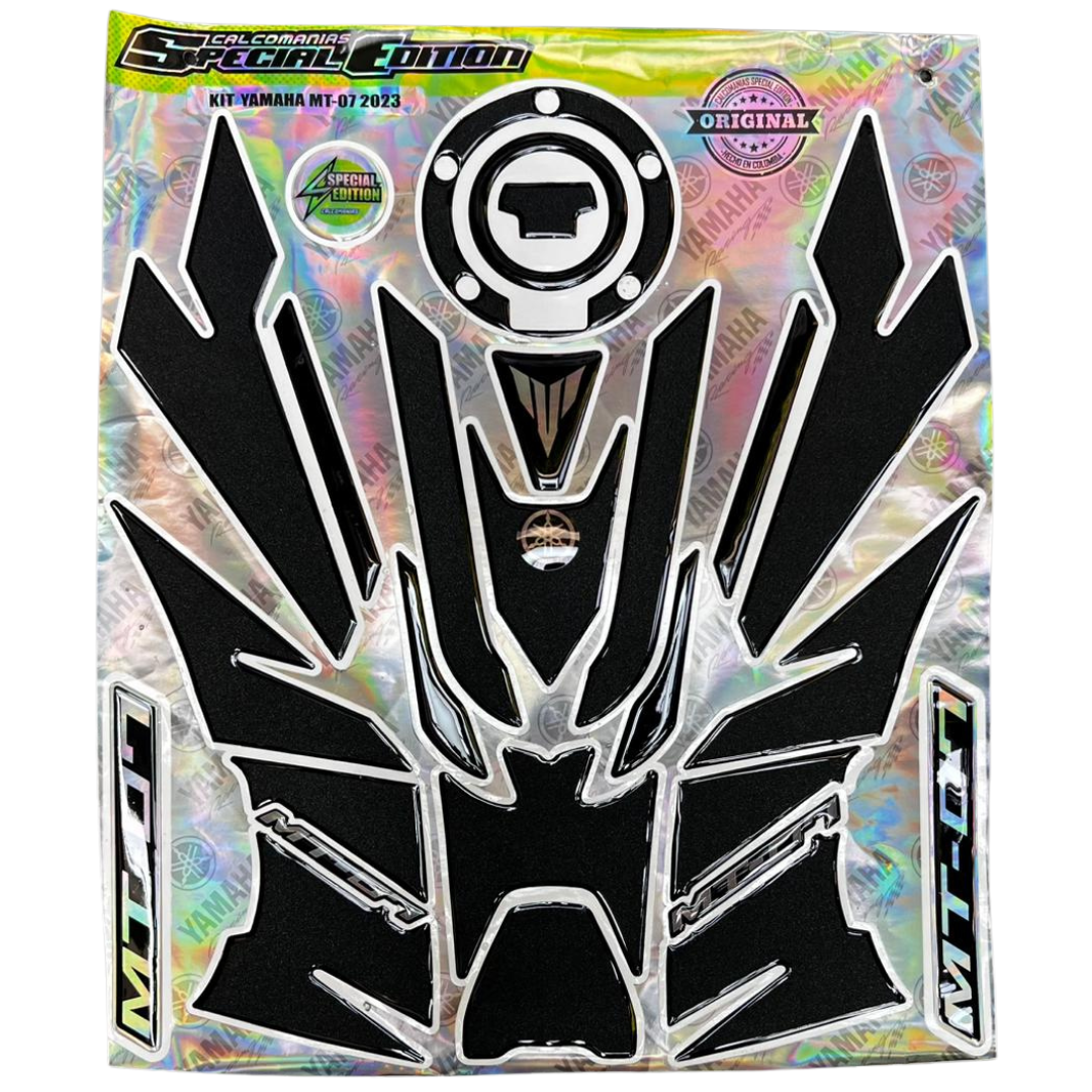 COLCALMT07NEG - KIT CALCAS MT07 NEGRO LIJA