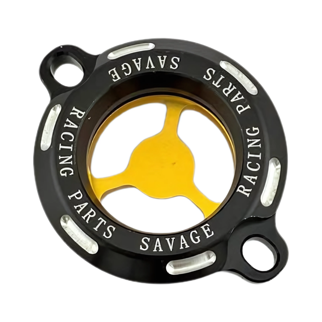 NS200049DRD - TAPA ACEITE NS200 LUJO DORADO