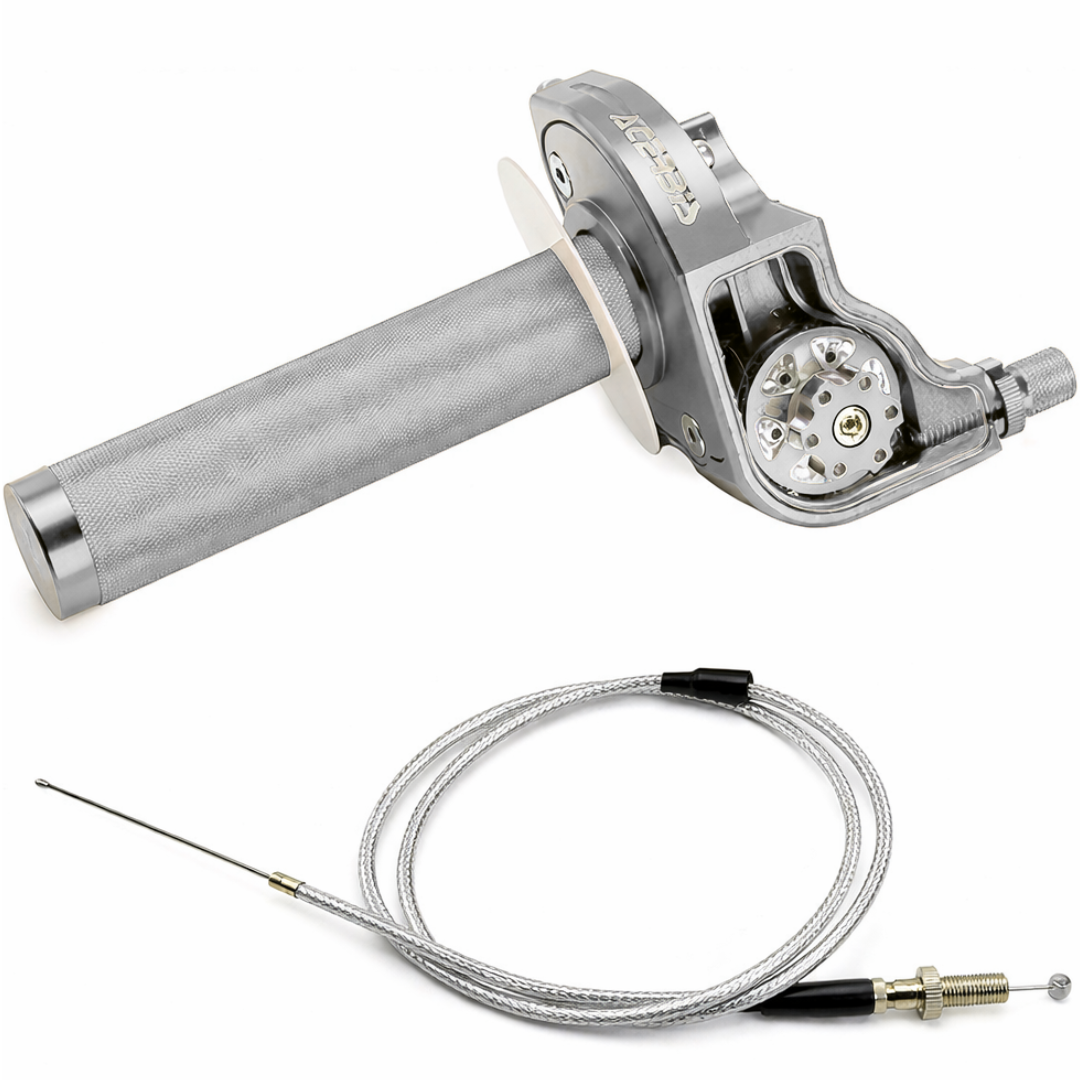 ACC005CRO - ACELERADOR 1/4 ALUMINIO