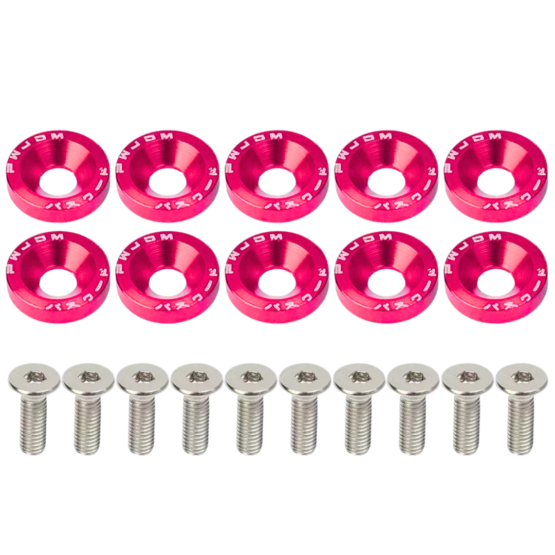 100340396RSD - TORNILLOS JDM ROSADO 10PC