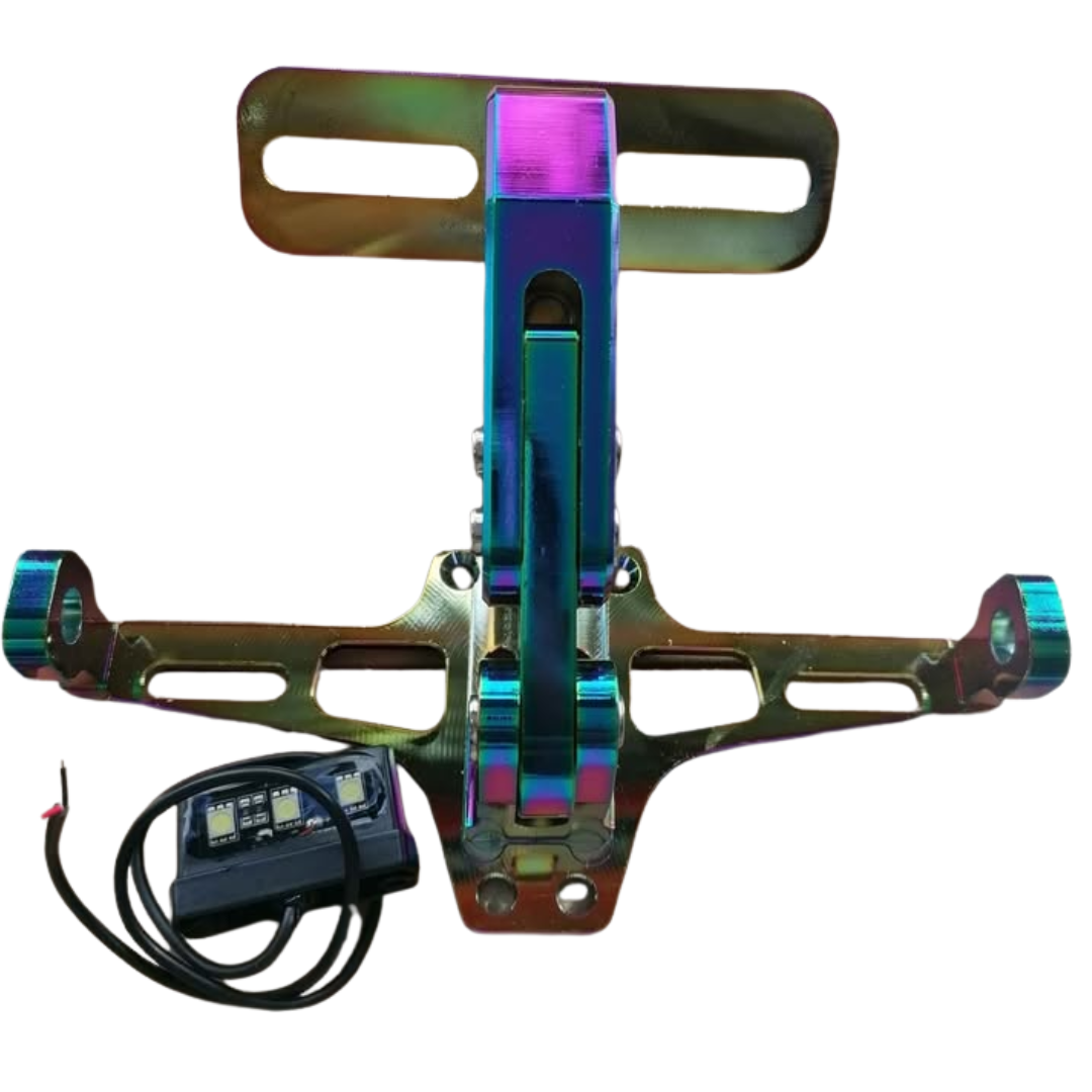 860300202004 - PORTAPLACA TIPO AVION TORNASOL