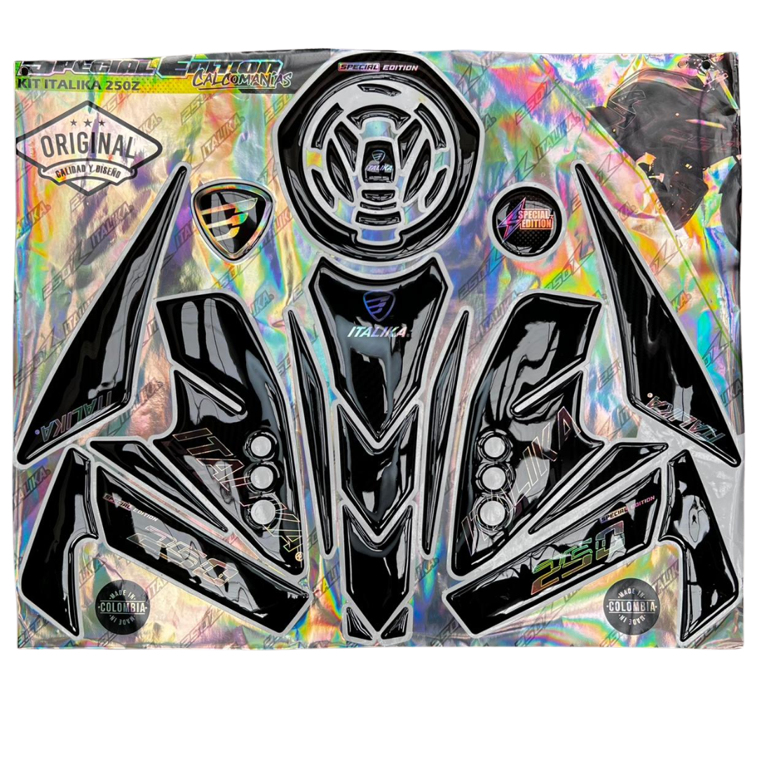 COLCAL250ZNEG - KIT CALCAS 250Z NEGRO
