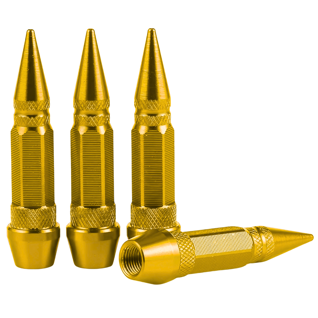 SYLU027Y - TAPON FLECHA RUEDA DORADO