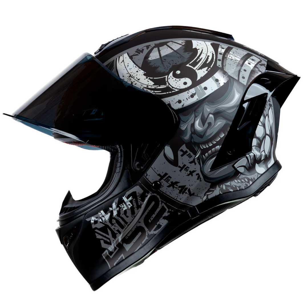 HS2109SAMUGRSXL - CASCO HS2 SAMURAI GRIS XL