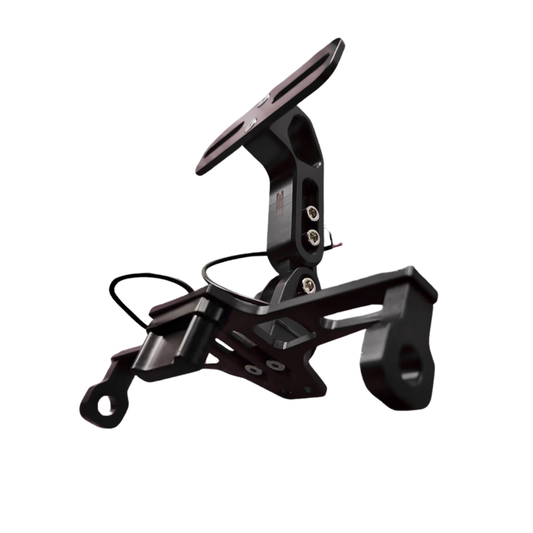 860236802006NEG - PORTAPLACA TIPO AVION LED