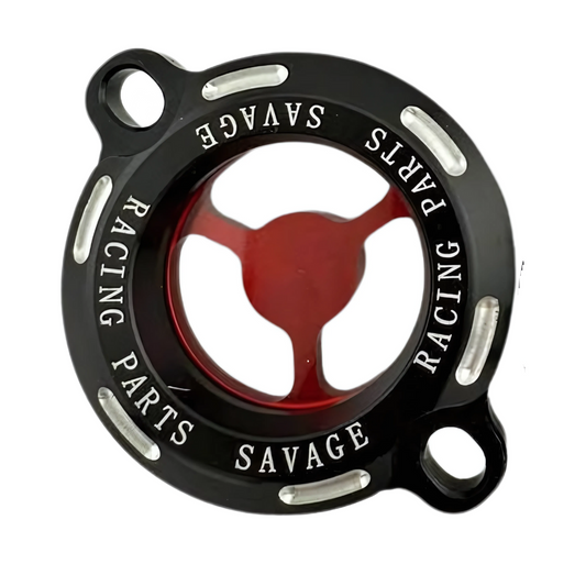 NS200049ROJ - TAPA ACEITE NS200 LUJO ROJO