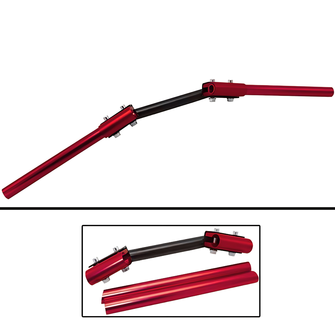 100340421ROJ - TIMON 3 PIEZAS ROJO