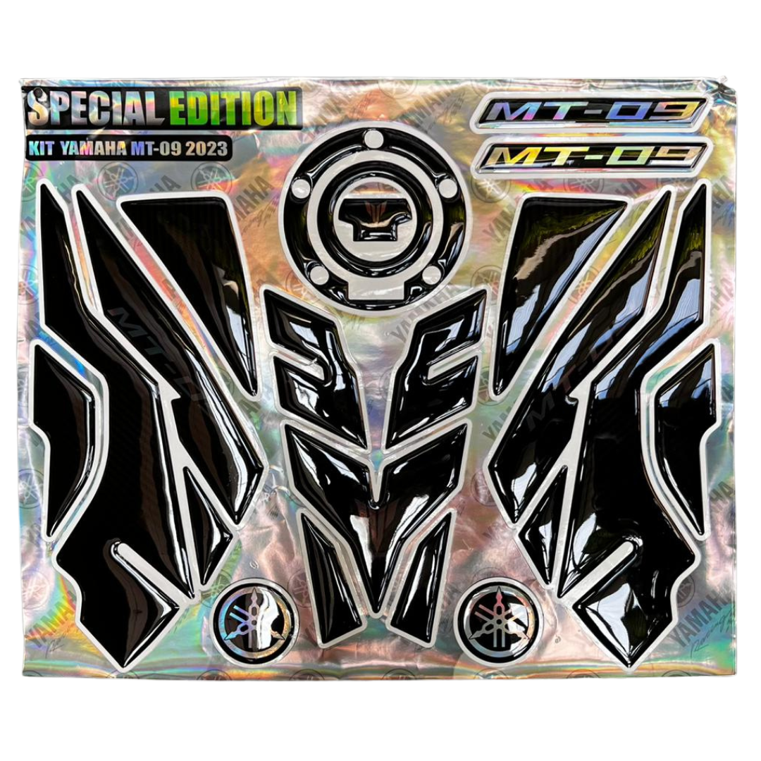 COLCALMT09NEG - KIT CALCAS MT09 NEGRO