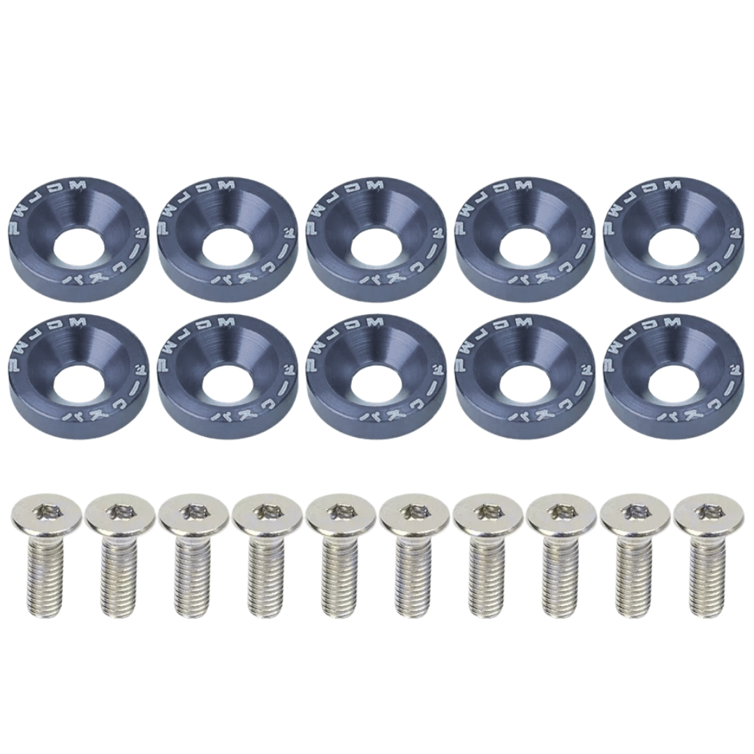 100340396TTN - TORNILLOS JDM TITANIO 10PC