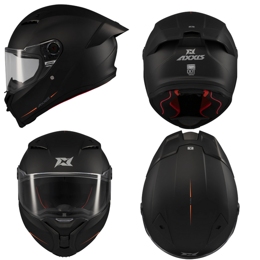 8447167011036XL - CASCO AXXIS FENIX NEGRO MATE