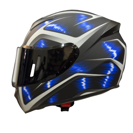 1003987M - CASCO C1 NEGRO / AZUL