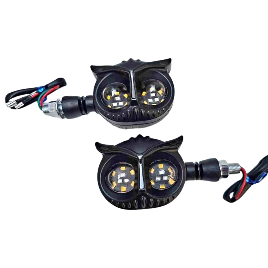 1004156 - VIAS LED BUHO BLANCO PAR