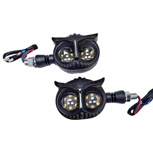 1004159 - VIAS LED BUHO ROJO PAR