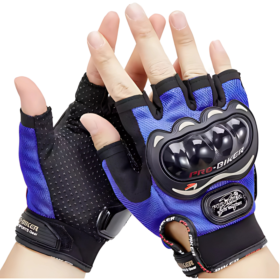 664A - GUANTE CORTO AZUL