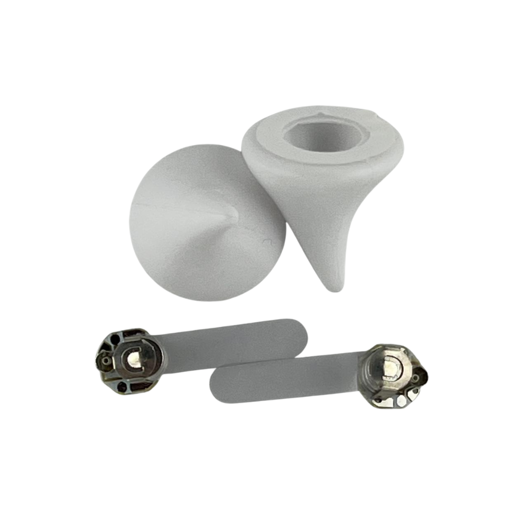 BUJI199BLC - CUERNOS PARA CASCO LED BLANCO