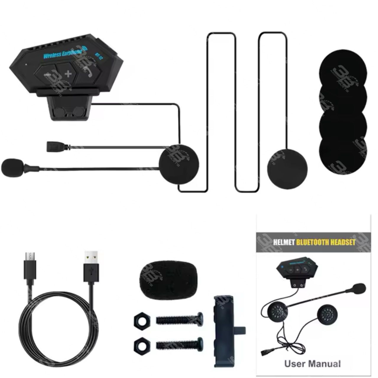 100340045 - BLUTOOTH PARA CASCO BT12