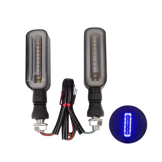 1002468 - VIAS LED CORDON AZUL PAR