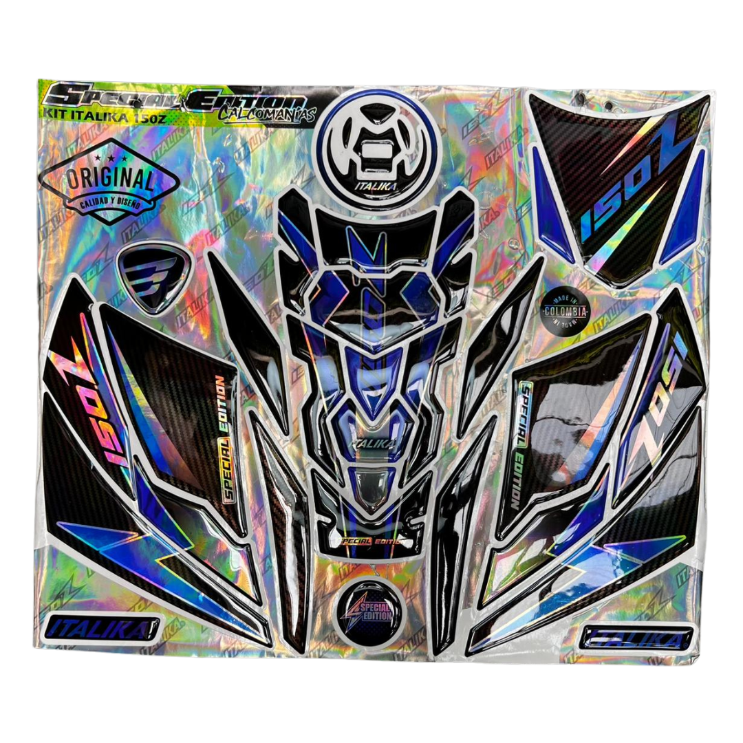 COLCAL150ZAZL - KIT CALCAS 150Z AZUL